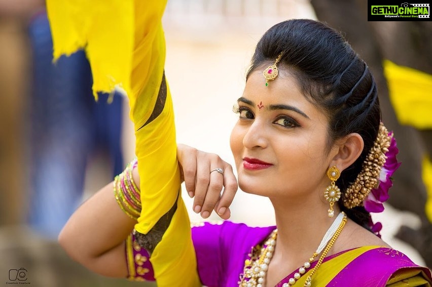 Ananya Nagalla Instagram - Happy sriramanavami everyone🙏😃 #throwbackpictures Posting them for now .. might delete later🤷♀️ #stayhomestaysafe #quarantinediaries🌱