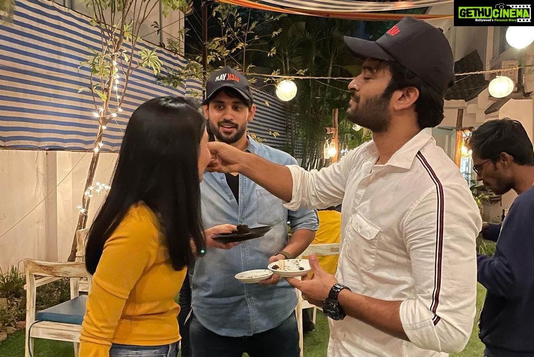 Ananya Nagalla Instagram - Each and every one of you is the reason behind this success .. you have no idea how i am gonna repay it but i am gonna do it for sure🙂 Thanks for everything ❤️🙏 Cant ask for anything more #Playback #ananyanagalla @aryasukku @idineshtej @iam_jakka @iamarjunkalyan @imspandanaofficial @murthyscribe @tnrid @siva_veerapaneni 👗: @shilpacouture Enchanté Café & Confectionery