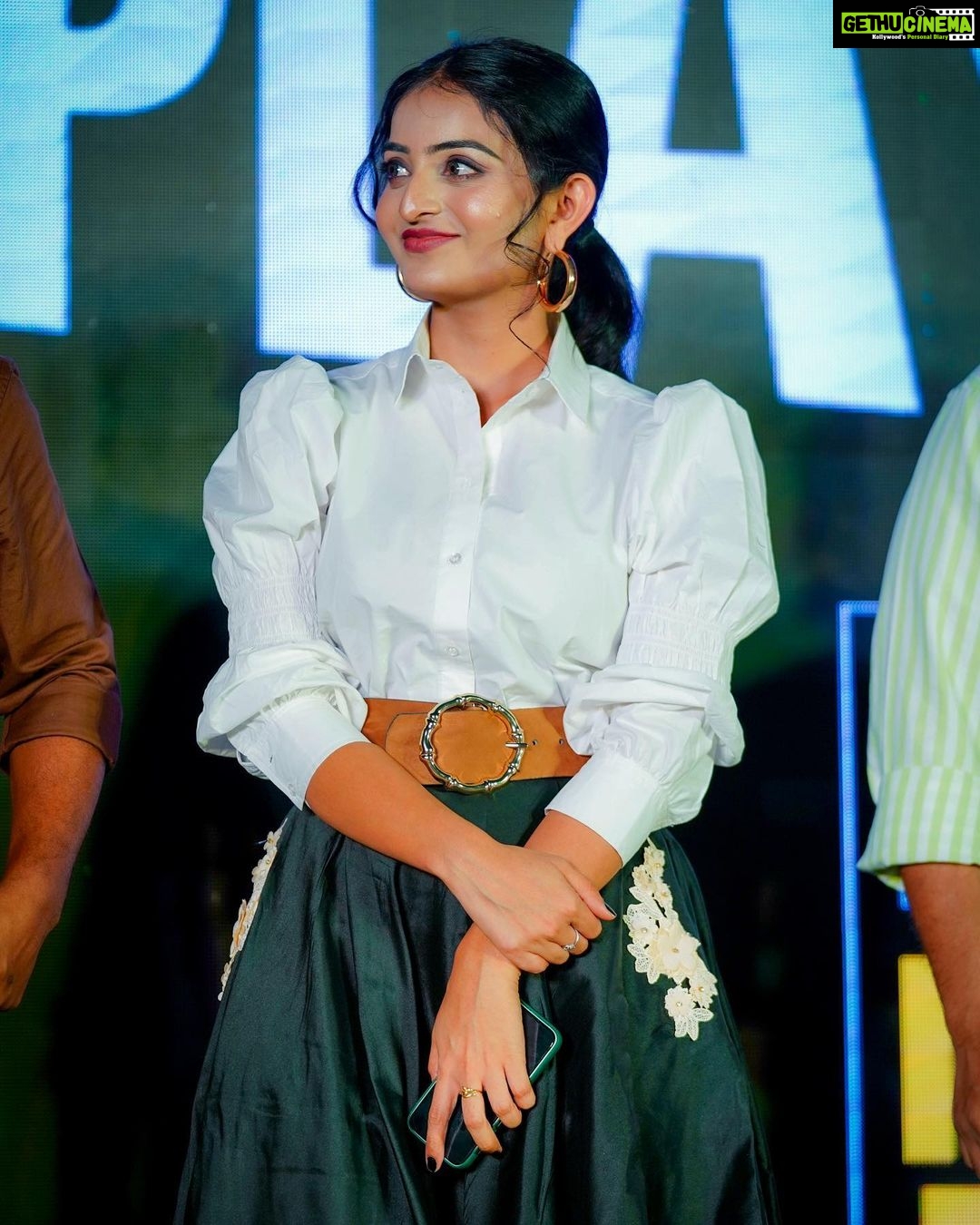 Ananya Nagalla Instagram - For playback pre release event❤️ #playbackonmarch5th #playback #ananyanagalla