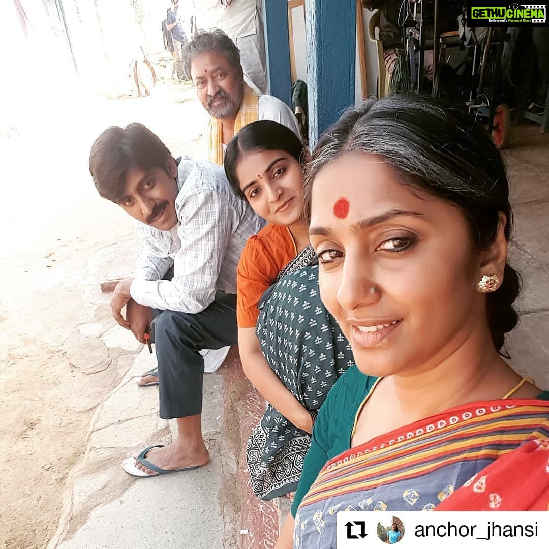 Ananya Nagalla Instagram - Reel family ❤️... #mallesham #extraordinarystoryofanordinaryman