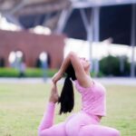 Ananya Nagalla Instagram - Happy yoga day❤️ 📸 : @they_call_me_keshu @heartfulness #yoga #internationalyogaday #heartfulness