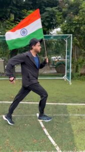 Anil Kapoor Instagram - 75 years of Indian Independence!!! 
Marching ahead with our heads held high! 
Jai Hind 🇮🇳

#indiaat75 #iday2022 #स्वतंत्रतादिवस #amritmahotsav