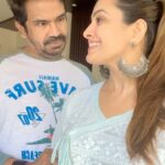 Anita Hassanandani Instagram – Polishing my English skills with @mushtaqshiekh