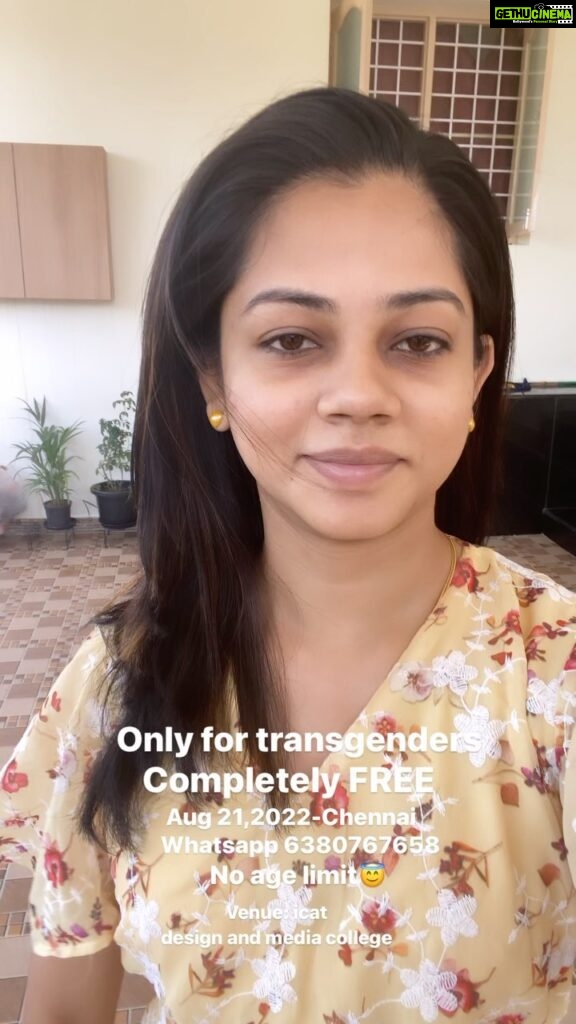 Anitha Sampath Instagram - One day free makeup and hairstyle seminar EXCLUSIVELY FOR TRANSGENDERS Look and learn class NO REGISTRATION FEE Completely FREE OF COST Whatsapp 6380767658 to book ur seat😇 Venue @icat_chennai design and media college Aug 21,2022 Thanks for the great support for this initiative event partner: @makmediaandentertainment @mani_aka_mak Models: @milla_babygal & @namithamarimuthu Venue: @icat_chennai design and media college Please share the video and support us guys😇😇😇