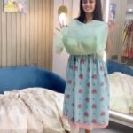 Anjana Rangan Instagram - Its always super fun trying out outfits at @studio149 🤩❤️ Instantly makes u feel beautiful 🥰🥰🥰 And this colour 🫠🫠🫠 my love for pastels is beyond everything 😍
