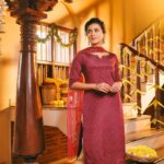 Anju Kurian Instagram - Loading Shuddh Desi Look 🥰🌸! Festive collection from @maybell_india . Photography- @kunaldaswani Make up- @makeupibrahim Hairstyle- @hairstylists_vijayaraghavan #desigirl #traditionalwear #traditionalart #favourites #newseason #anjukurian #thursdaymorning #morningpost #instafashion #instagrammers #malayali #gooddays