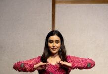 Ankitta Sharma Instagram - The only meditation I know.. 💕 This soulful song & @niraj_patel_06 ‘s choreography! 🤌🏼 Wearing: @tashijaipur #ankitasharma #reelitfeelit