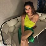 Antara Biswas Instagram - Confidence Breeds Beauty 🌿🍀☘️…. #aboutlastnight #hadagreattime #party #vicky #ankita #houseparty