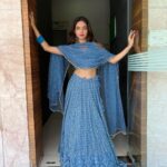 Anushka Sen Instagram - Akshay Tritiya ki hardik shubkamnaye 🧿💙 . . Wearing: @the_clothing_rack_