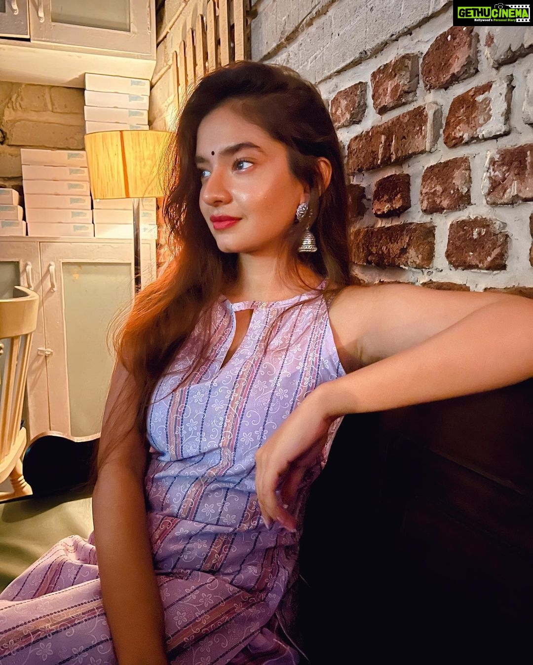 Anushka Sen Instagram - Aajave dil tera, pura bhi na hove ❤️🔥