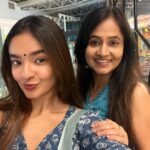 Anushka Sen Instagram – dinner date with mum 🦋