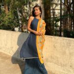 Anushka Sen Instagram - ✨🌻 . Outfit: @yuftaindia