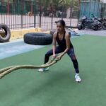 Anushka Sen Instagram - Gym time 🦦☀️🔥 #reels #suave #reelsinstagram