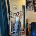 Anushka Sen Instagram - photo dump 💜🦦🌸