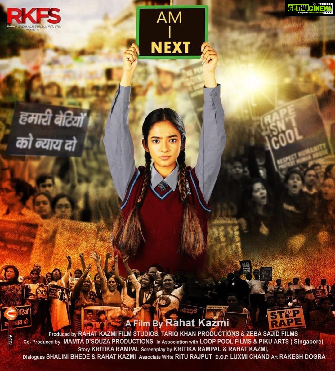 Anushka Sen Instagram - Feeling grateful for my first international award ‘Best Actress for social cause film’ Boston Film Festival 2021. Am I next also won ‘Best Social Cause Film’. #IIFFB @rahatkazmi