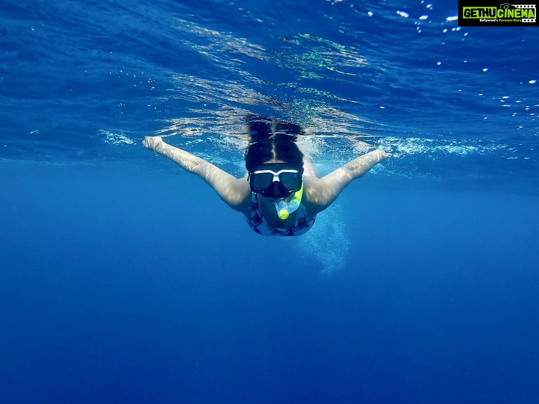 Anushka Sen Instagram - snorkelling π€Ώππ#maldives @siyamworld Maldives