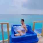 Anushka Sen Instagram – Slideeeee😍 @siyamworld #maldives Maldives