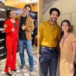 Anushka Sen Instagram - A special appreciation post for Hiten Sir, you are a big example of being such a senior talented actor, but are so down to earth! It was really great working with you. Learned so much from you. Hope to work with you again @hitentejwani sir ✨🤗😇 #swaanng