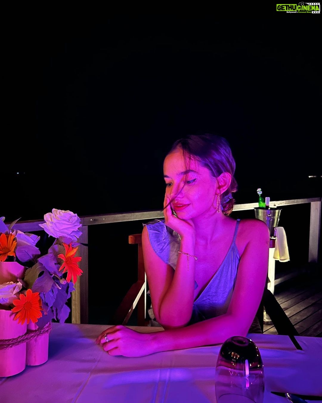 Anushka Sen Instagram - Nights like this 🌠Maldives