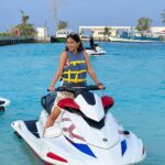 Anushka Sen Instagram - Jet Ski’s are so funnn 🦦💗 Maldives