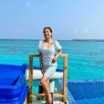 Anushka Sen Instagram – pre holi 🤍☀️ Maldives