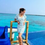 Anushka Sen Instagram - pre holi 🤍☀️ Maldives