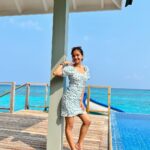 Anushka Sen Instagram - pre holi 🤍☀️ Maldives