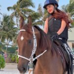 Anushka Sen Instagram – horse riding with kanbulo in @siyamworld 🐎 🏝#maldives Maldives