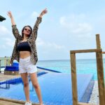 Anushka Sen Instagram – MALDIVES 🇲🇻 ✈️❣️💗☀️
.
@siyamworld Siyam World