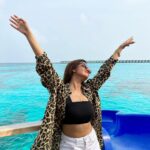 Anushka Sen Instagram - MALDIVES 🇲🇻 ✈️❣️💗☀️ . @siyamworld Siyam World