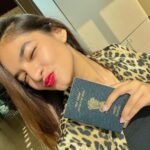 Anushka Sen Instagram – Off to my fav place ✈️💜 guess where? Chhattarpati Shivaji International Airport Mumbai