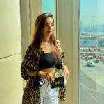 Anushka Sen Instagram – Off to my fav place ✈️💜 guess where? Chhattarpati Shivaji International Airport Mumbai