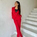 Anushka Sen Instagram - Red 💃 #swaanng Sun-N-Sand Hotel