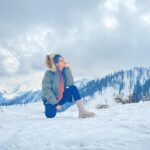 Anushka Sen Instagram - ⛄️❄️🥶 Gulmarg, Kashmir