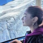 Anushka Sen Instagram – Mount Titlis 🏔🥰💜 Mount Titlis, Top of Europe