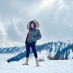 Anushka Sen Instagram - ⛄️❄️🥶 Gulmarg, Kashmir