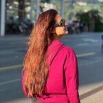 Anushka Sen Instagram – Love is in the hair 🦦🫶 Lucerne, Switzerland