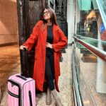 Anushka Sen Instagram - airport ✈️ Chhattarpati Shivaji International Airport Mumbai