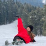 Anushka Sen Instagram - Chillin’❄️😎 Pahalgam
