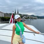 Anushka Sen Instagram - 🚢💜🥰 Lucerne, Switzerland