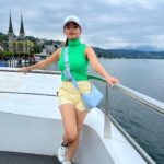 Anushka Sen Instagram - 🚢💜🥰 Lucerne, Switzerland