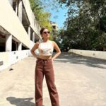 Anushka Sen Instagram - looking like my fav emoji today 🦦 . Wearing: @urbanic_in