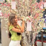 Anushka Sen Instagram - wishing tree 🦋🌷🌸