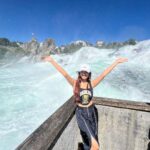 Anushka Sen Instagram – Chasing Waterfalls 🥰🏞 ( P.S see the rainbow in the pictures, it’s real 😍) Zürich, Switzerland