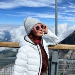 Anushka Sen Instagram – 4000 ft up in the mountains 🏔🫶 Jungfraujoch – Top of Europe