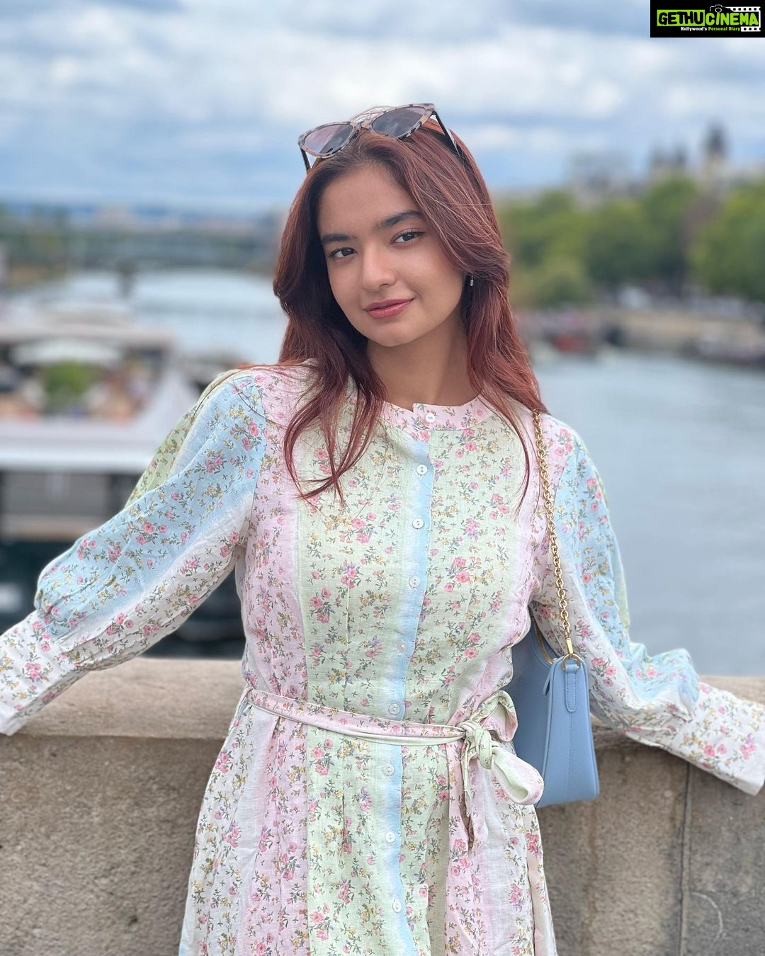 Anushka Sen Instagram - 🇫🇷✨ Eiffel Tower, Paris, France