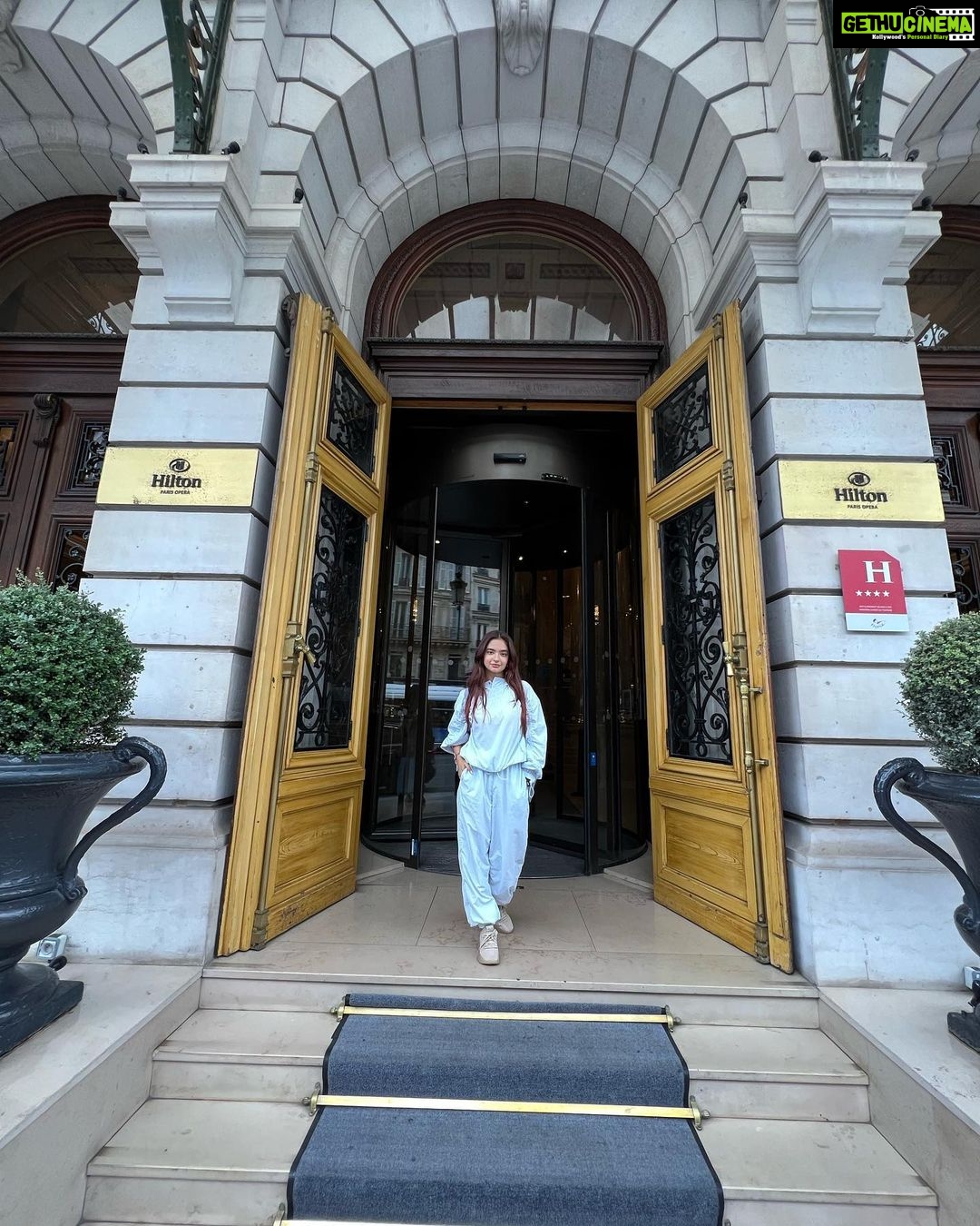 Anushka Sen Instagram - P A R I S 🇫🇷🦦✨ my dream place 🥹🫶 Can’t believe I’m hereee😍 one major dream from bucket list check 🥳 #birthdayweek #paris Paris, France