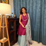 Anushka Sen Instagram - तेरा ये इश्क मेरा फितूर तू जो भी कहे बन जाऊं मैं 💜 . . Wearing: @yuftaindia