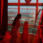 Anushka Sen Instagram – red lights