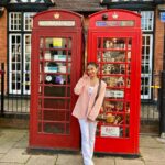 Anushka Sen Instagram - One call away 👀😋 Shakespeare's Birthplace